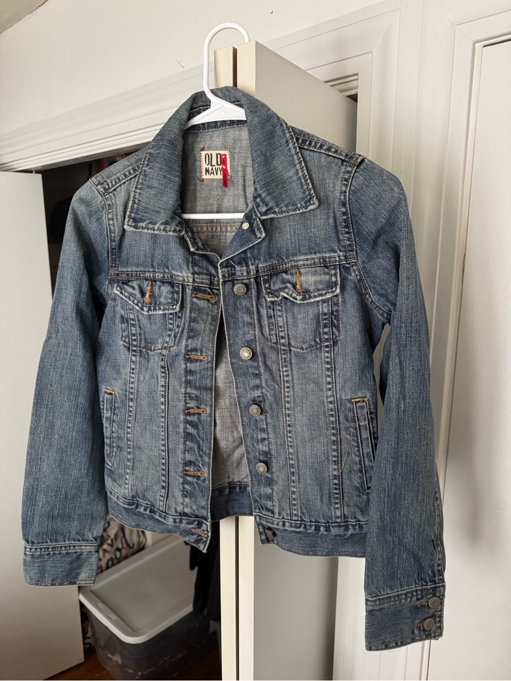 Old Navy Classic Light Wash Denim Jacket - Blue